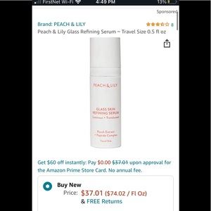New Peach & Lily Glass Skin Refining Serum Full size